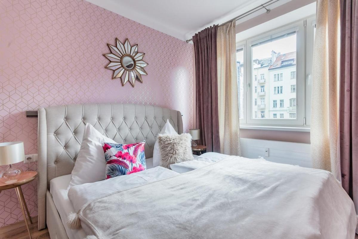 Pastel Art Deco 3Bdr Ruterra Apt Praga Zewnętrze zdjęcie