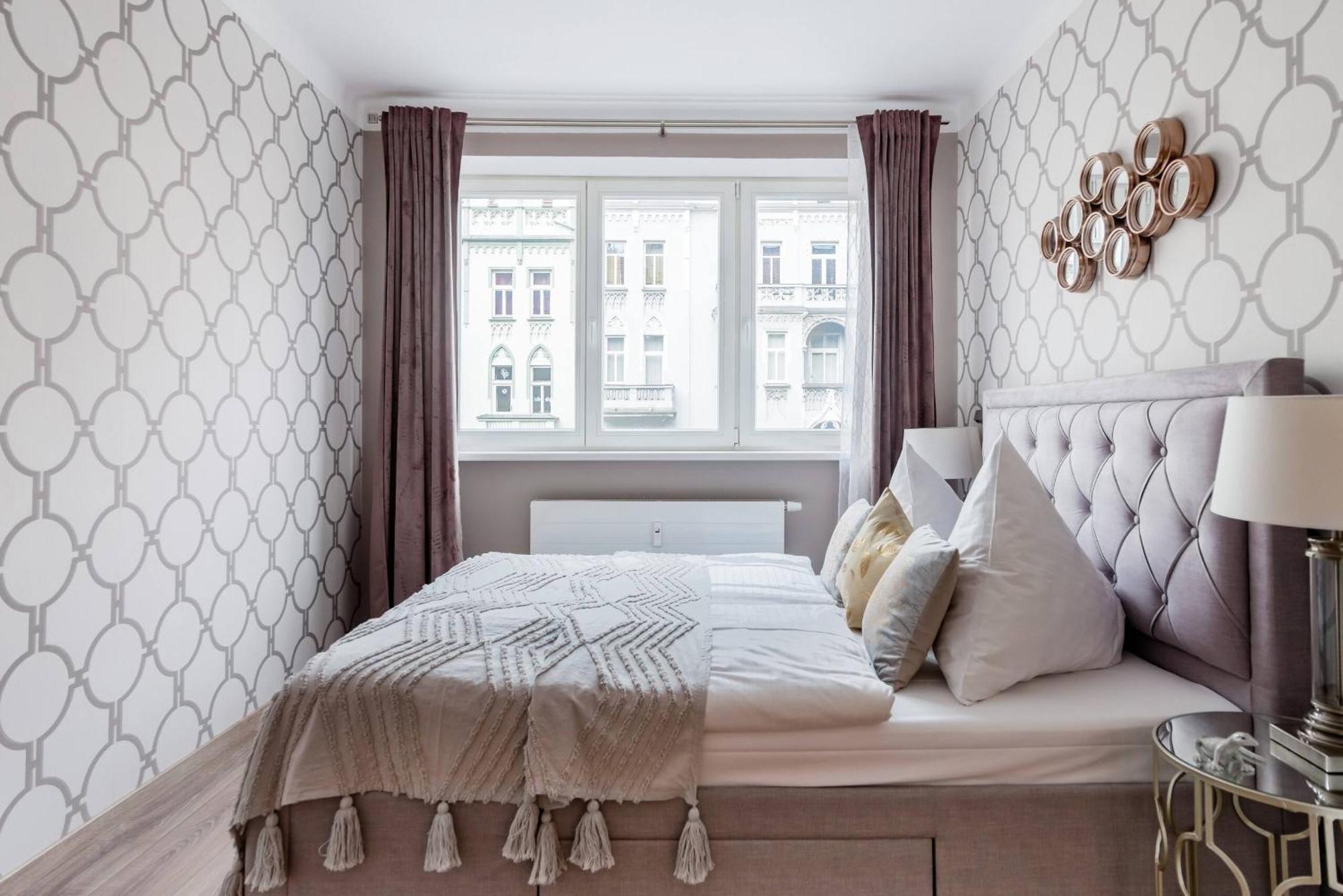 Pastel Art Deco 3Bdr Ruterra Apt Praga Zewnętrze zdjęcie