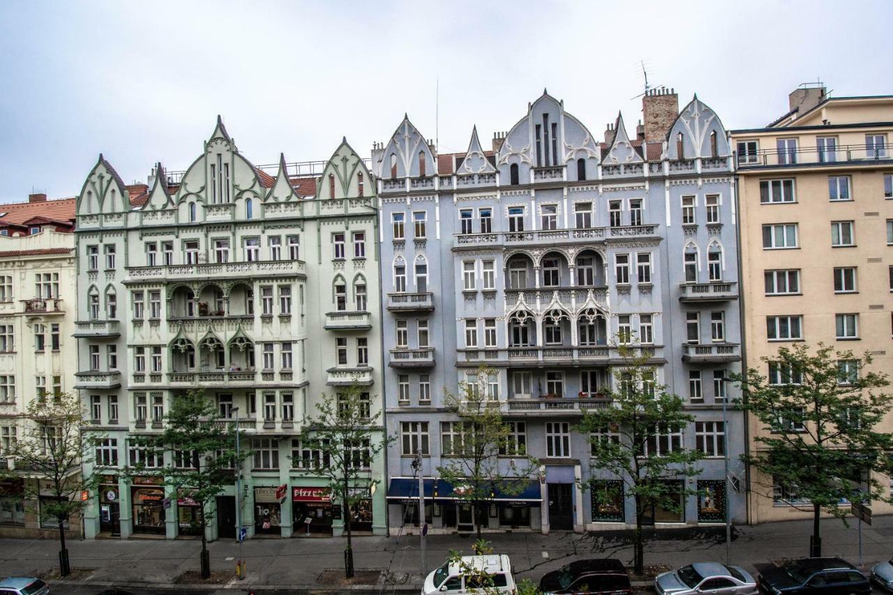 Pastel Art Deco 3Bdr Ruterra Apt Praga Zewnętrze zdjęcie